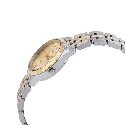 Alba AN8080X1 Ladies Gold Dial Dual Tone Stainless Steel Strap