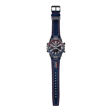 Casio Edifice ECB-2000HR-1ADR Honda Racing Collaboration Digi Analog Dial Alcantara Polyester Band