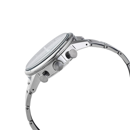 Seiko Chronograph SSB389P1 Discover More Black Dial Titanium Strap