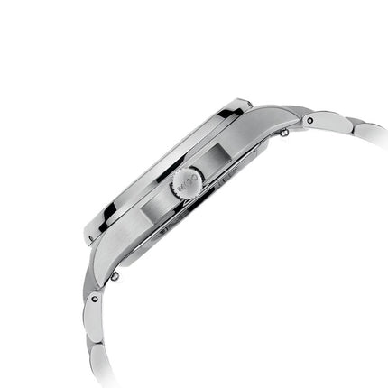 MIDO Multifort TV 35 M049.307.11.041.00 Men Automatic Blue Dial Stainless Steel Strap