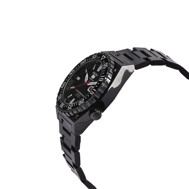 Seiko 5 Sports SNZD73K1 Automatic Men Black Dial Stainless Steel Strap