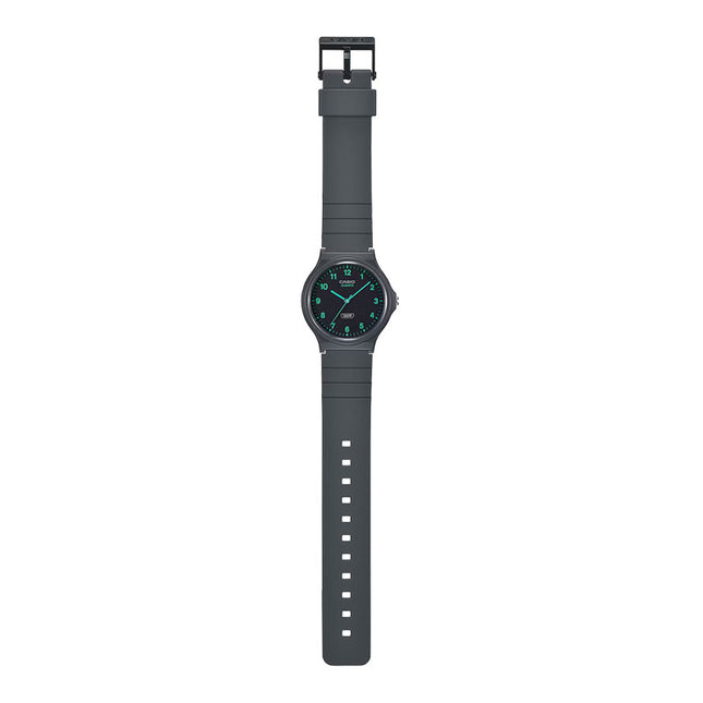 Casio General MQ-24B-8BDF Pop Analog Grey Dial Grey Resin Band