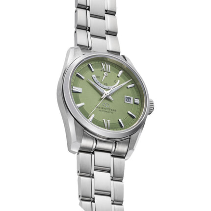 Orient Star RE-AU0107E Contemporary Date Automatic Green Dial Stainless Steel Strap