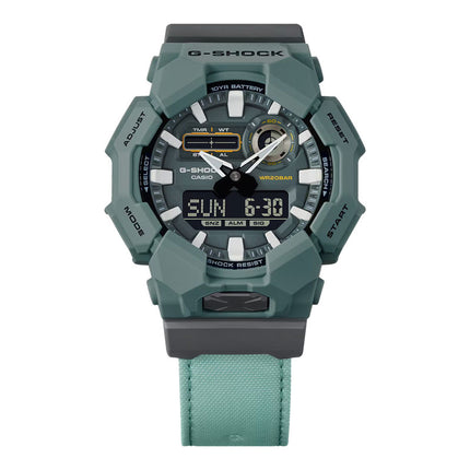 Casio G-Shock GA-010CE-2ADR Analog Digital Dial Blue CORDURA® re/cor™ Nylon Band