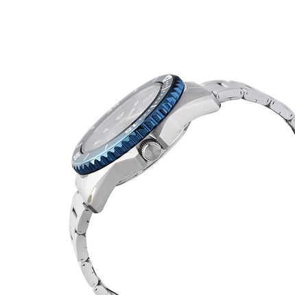 Alba Mechanical AL4575X1 Automatic Men Blue Patterned Dial Stainless Steel Strap