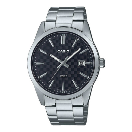 Casio General MTP-VD03D-1AUDF Men Black Dial Stainless Steel Band