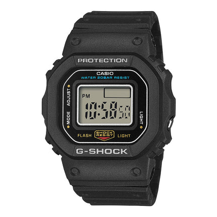 Casio G-Shock Nano DWN-5600-1DR Digital Dial Black Resin Band