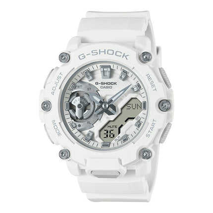 Casio G-Shock GMA-S2200M-7ADR White Digital Analog Dial White Resin Band