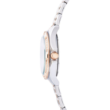 Alba Signa AH7ED8X1 Ladies Light Pink Dial Dual Tone Stainless Steel Strap