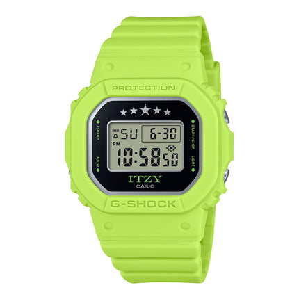 Casio G-Shock X ITZY GMD-S5610IT-3DR Ladies Digital Dial Green Resin Band