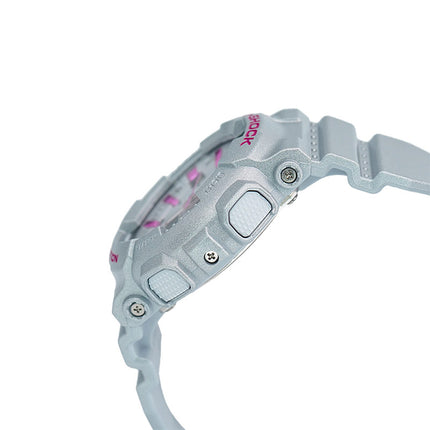Casio G-Shock GMA-S130NP-8ADR Neo Punk Ladies Digital Analog Dial Grey Metallic Resin Band