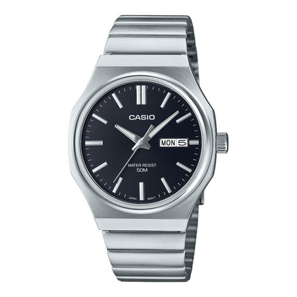 Casio General MTP-E735D-1AVDF Men Black Dial Stainless Steel Band