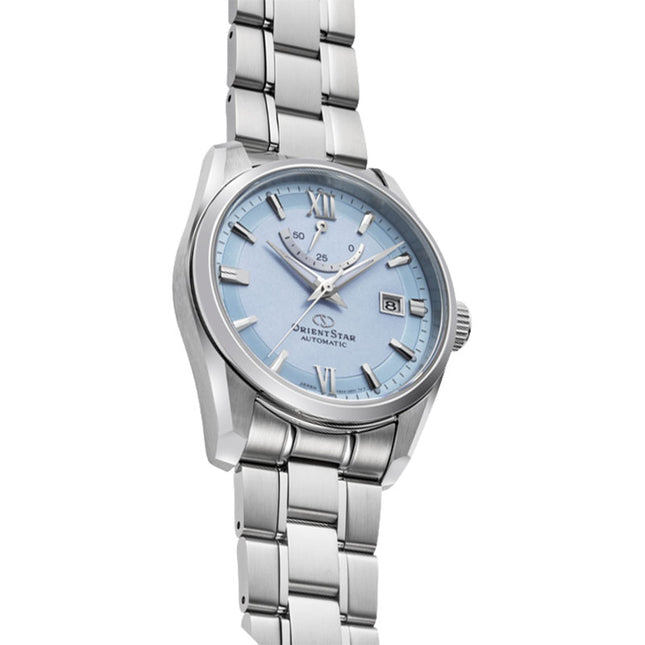 Orient Star RE-AU0109L Contemporary Date Automatic Blue Dial Stainless Steel Strap