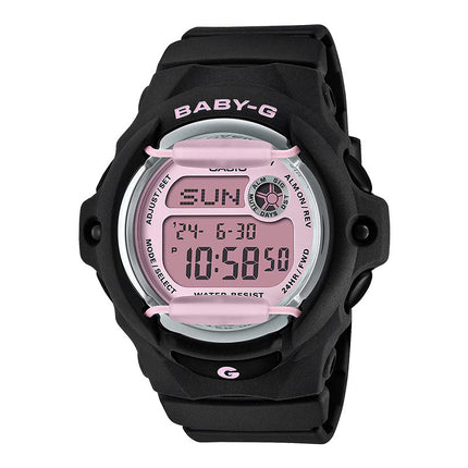 Casio Baby-G BG-169U-1CDR Digital Pink Dial Black Resin Band