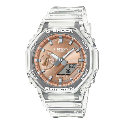 Casio G-Shock GA-2100BM-7A5DR CasiOak Bright Metallic Series Transparent Resin Band