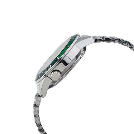 Alba Mechanical AL4187X1 Automatic Men Green Dial Stainless Steel Strap