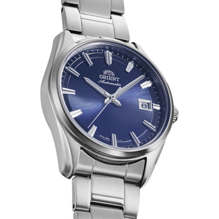 Orient Contemporary RA-AC0R02L Stretto Date Navy Blue Dial Stainless Steel Bracelet