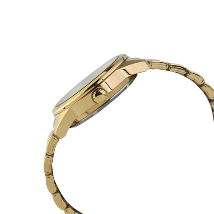 Alba Mechanical AL4654X1 Automatic Men Black Dial Gold Stainless Steel Strap