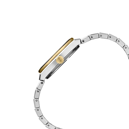 Seiko Ladies SUR578P1 Discover More Silver Dial Dual Tone Stainless Steel Strap