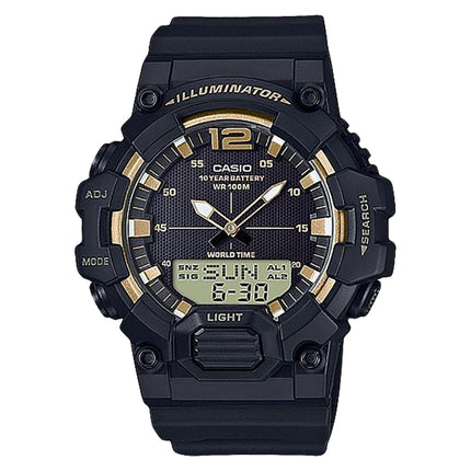 Casio General HDC-700-9AVDF Digital Analog Dial Black Resin Band