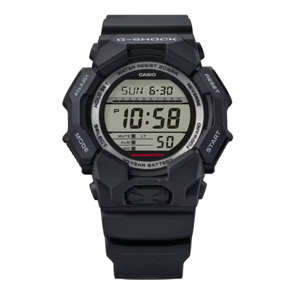 Casio G-Shock GD-010-1DR New Rugged Basic Digital Dial Black Resin Band