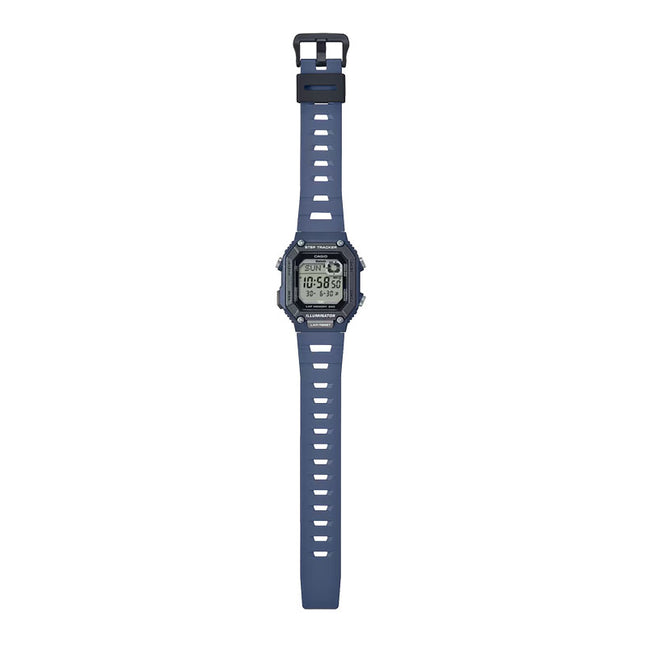 Casio General WS-B1000-2AVDF Step Tracker Digital Dial Blue Resin Band