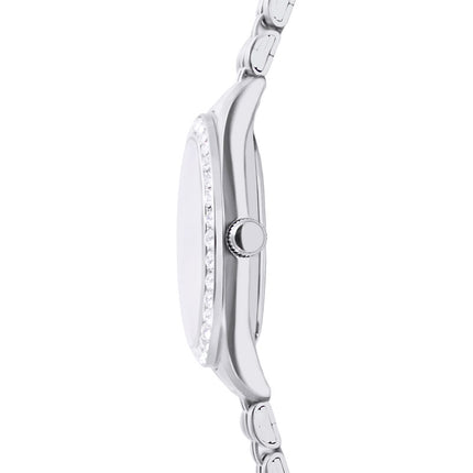 Alba Fashion AH7FE1X1 Ladies Analog Light Pink Dial Stainless Steel Strap