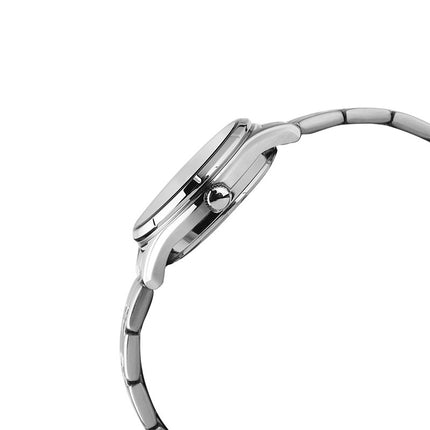 Alba AH7DK7X1 Ladies Black Dial Stainless Steel Strap