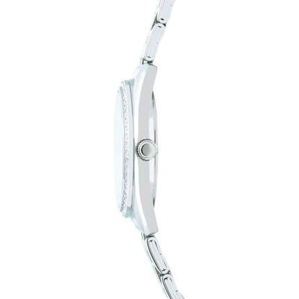 Alba Fashion AH7EV5X1 Ladies Analog Silver Dial Stainless Steel Strap