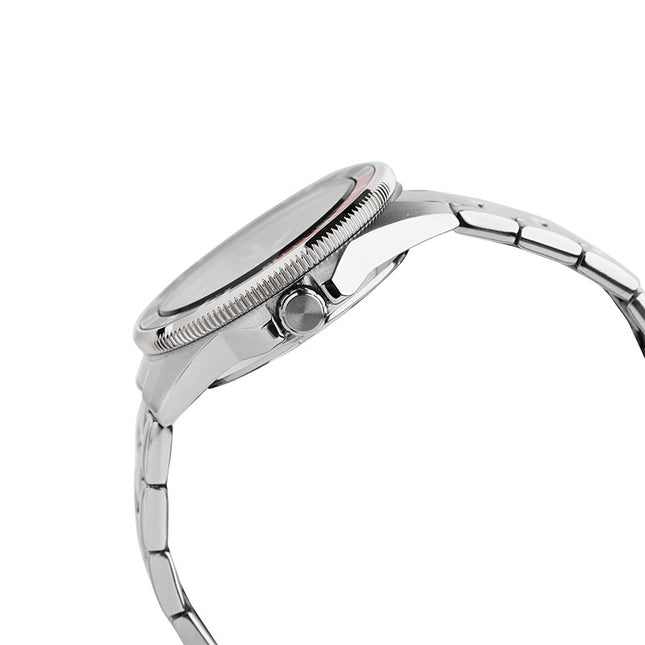 Alba Active AG8L97X1 Men Black Patterned Dial Stainless Steel Strap