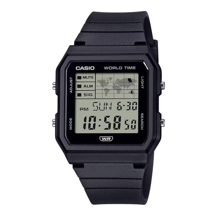 Casio General LF-30W-1ADF Digital Dial Black Resin Band