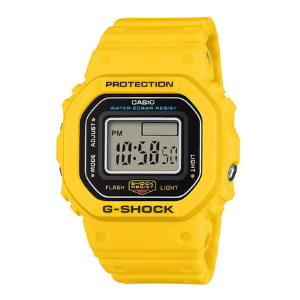 Casio G-Shock Nano DWN-5600-9DR Digital Dial Yellow Resin Band