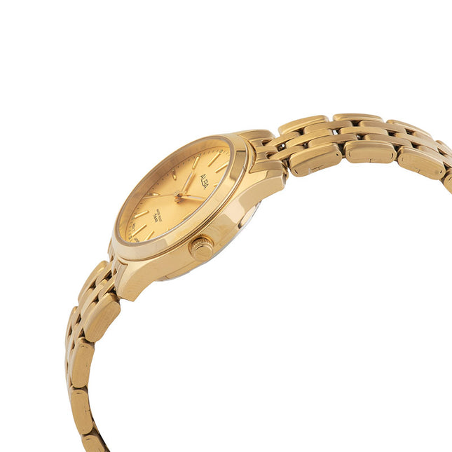Alba ARX136X1 Ladies Gold Dial Gold Stainless Steel Strap