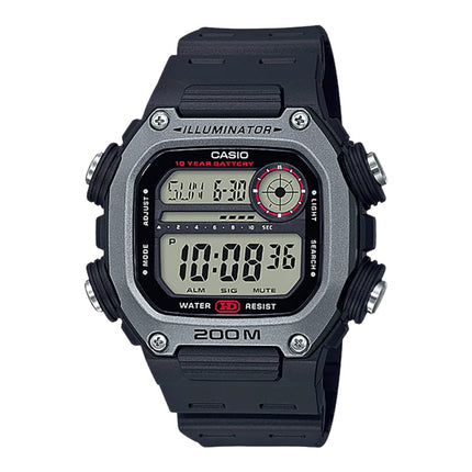 Casio General DW-291H-1AVDF Youth Digital Dial Black Resin Band