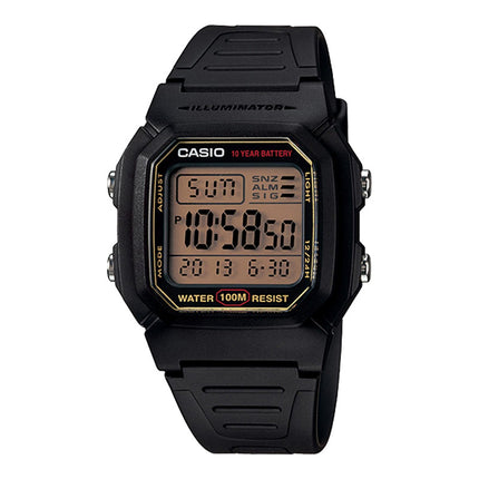 Casio Standard W-800HG-9AVDF Digital Dial Black Resin Band