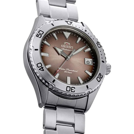 Orient Mako 40 RA-AC0Q17Y Automatic Men Copper Gradation Dial Stainless Steel Strap Limited Edition
