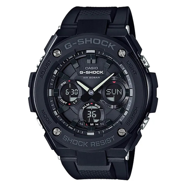 Casio G-Shock G-Steel GST-S100G-1BDR Tough Solar Water Resistance 200M Black Resin Band