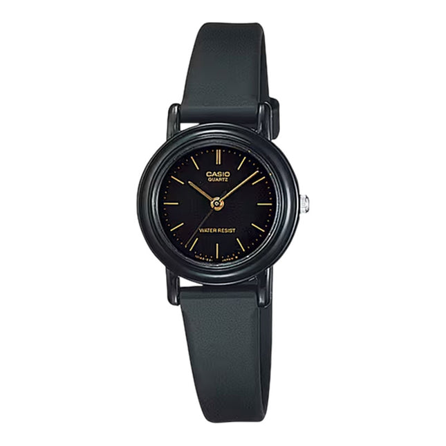 Casio General LQ-139AMV-1ELDF Black Dial Black Resin Band