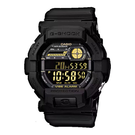 Casio G-Shock GD-350-1BDR Men Digital Dial Black Resin Band