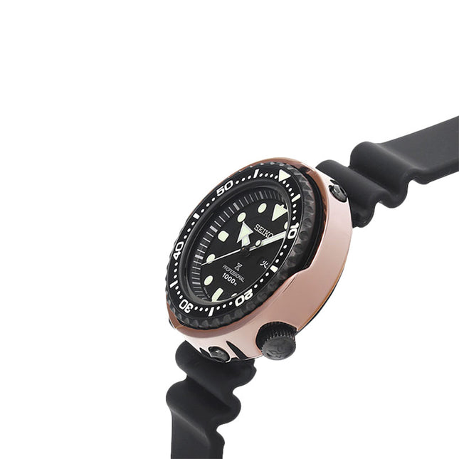Seiko Prospex S23627J1 Tuna Sea Baselworld 2018 Black Dial Black Rubber Strap Limited Edition