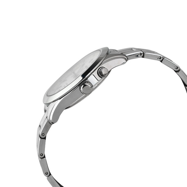 Seiko Kinetic SMY101P1 Men White Dial Stainless Steel Strap