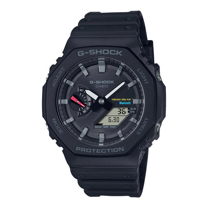 Casio G-Shock GA-B2100-1ADR CasiOak Tough Solar Digital Analog Dial Black Resin Band