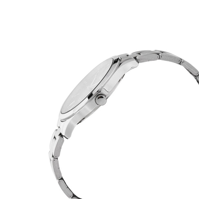 Alba Prestige AJ6153X1 Men Grey Brown Dial Stainless Steel Strap
