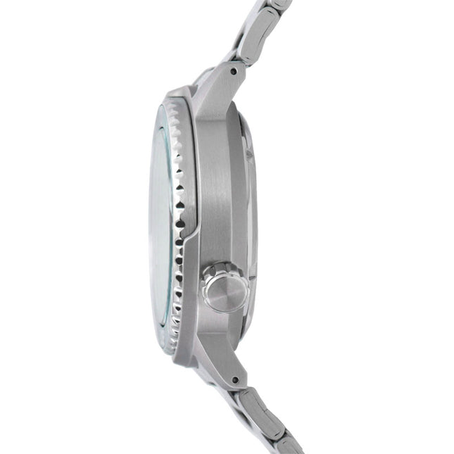 Alba Mechanical AL4775X2 Men Green Dial Stainless Steel Strap + Extra Strap
