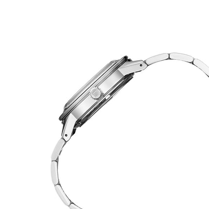 Seiko Presage SSA425J1 Style60s Automatic Open Heart Black Dial Stainless Steel Strap
