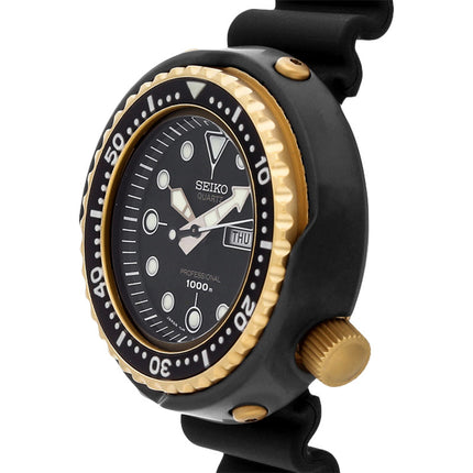 Seiko Prospex S23626J1 Golden Tuna Sea Baselworld 2018 Black Rubber Strap Limited Edition