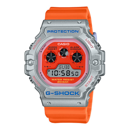 Casio G-Shock DW-5900EU-8A4DR Euphoria Series Digital Dial Orange Resin Band