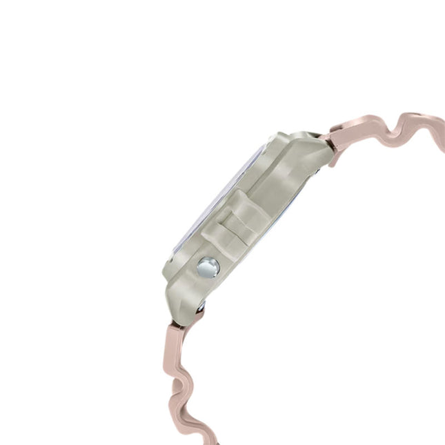 Casio General W-218HC-4A2VDF Illuminator Digital Dial Pink Resin Band