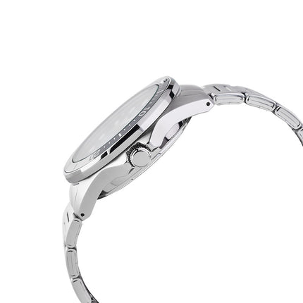 Alba Mechanical AL4549X1 Automatic Men Light Blue Black Gradation Dial Stainless Steel Strap