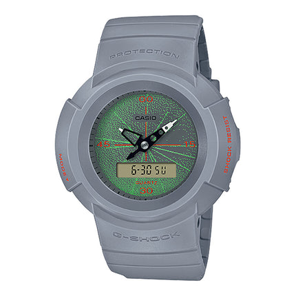 Casio G-Shock AW-500MNT-8ADR Music Night Tokyo Digital Analog Dial Grey Resin Band